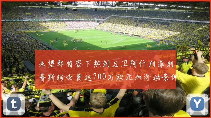 米堡即将签下热刺后卫阿什利菲利普斯转会费达700万欧元加浮动条件